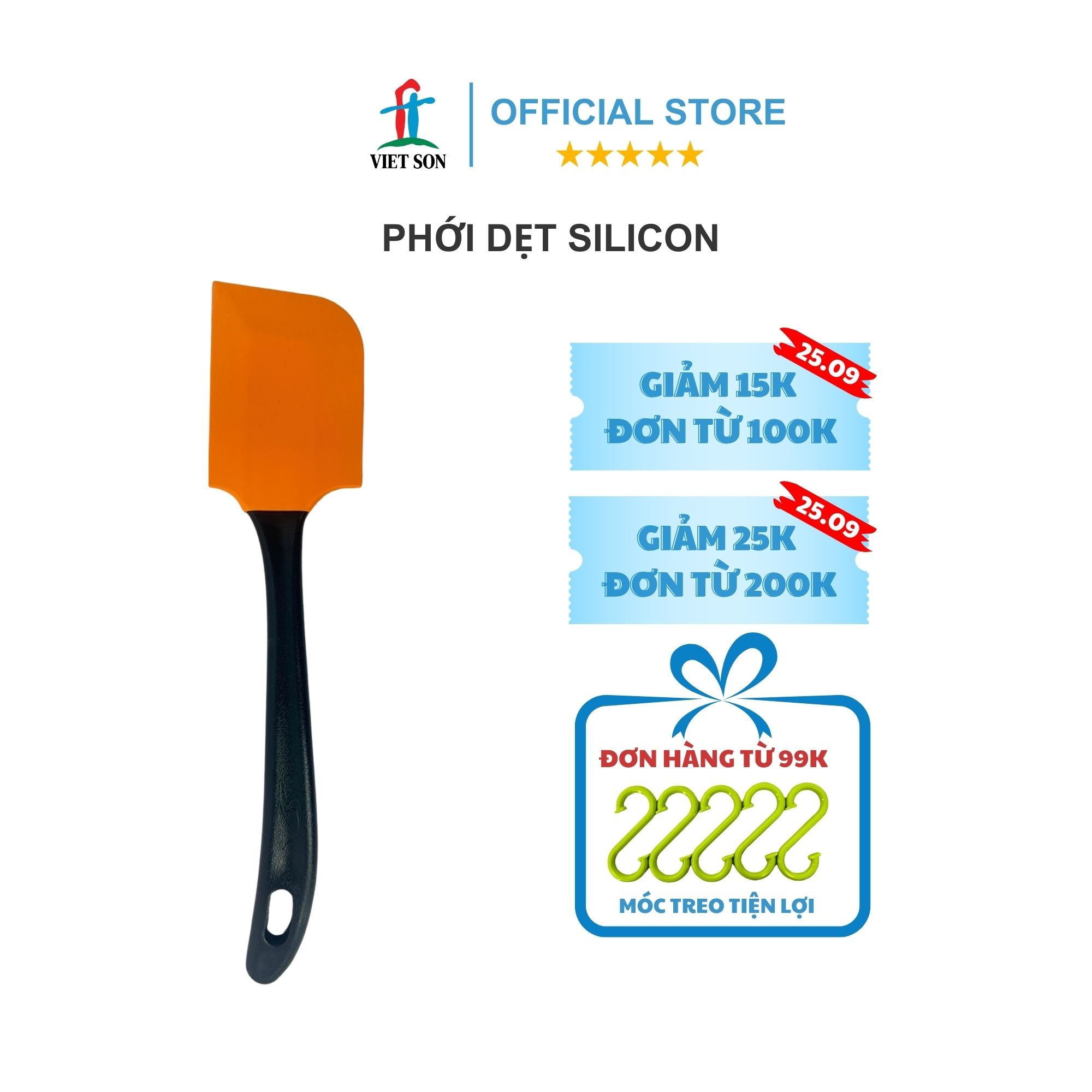 Phới Dẹt Silicon VIETSON Đa Năng